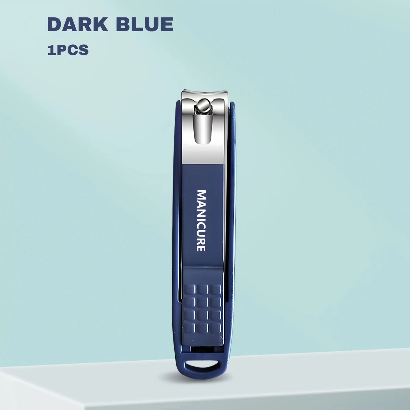 Cortaúñas de alta calidad a prueba de salpicaduras, con cuchilla resistente y caja recolectora de uñas, con un diseño atractivo.